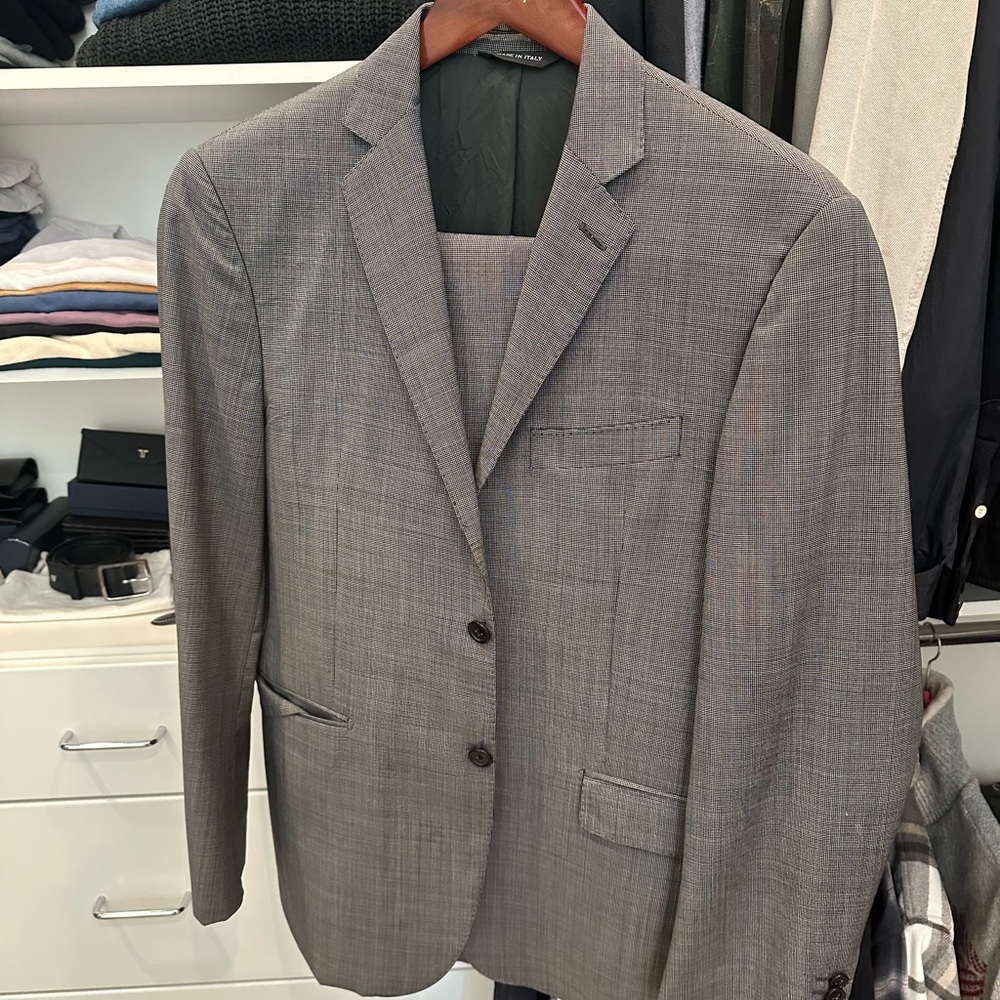 Saint Laurent Men's Gray Blazer